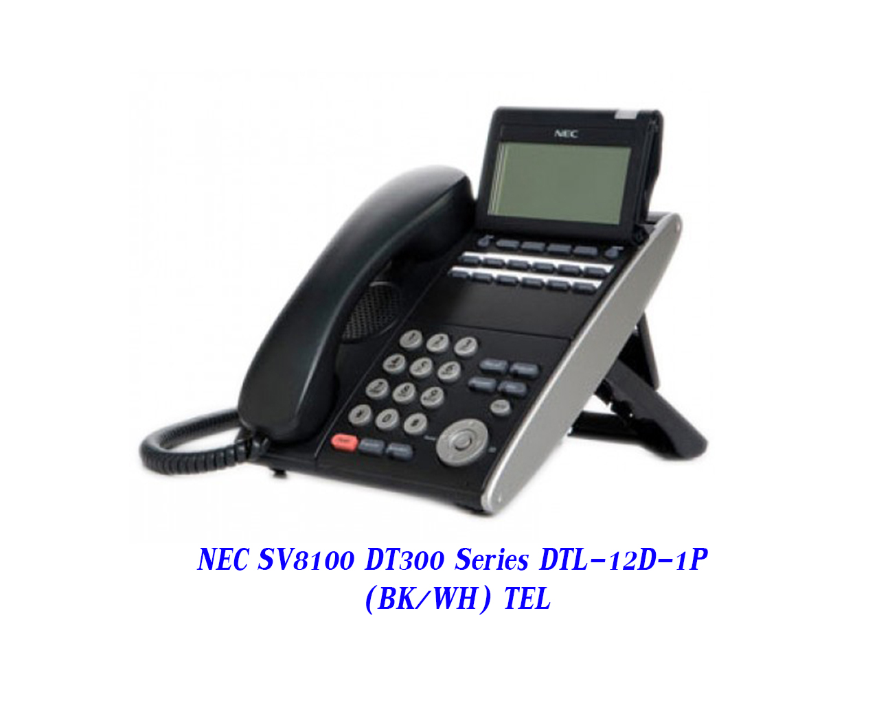 NEC SV8100 DT300 Series DTL-12D-1P (BK/WH) TEL